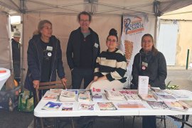 Stand fête de la pomme